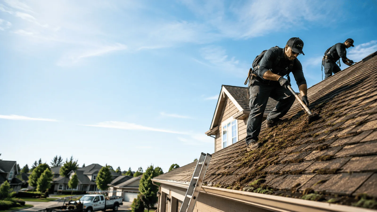 Roof Moss Removal in Clarks Grove, MN near me